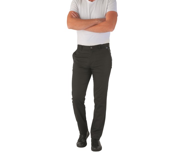 PANTALON DE CUISINE HOMME/FEMME CADEN NOIR