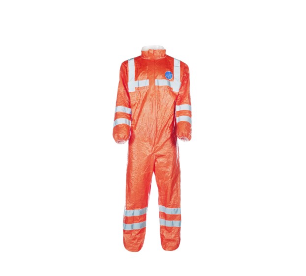 COMBINAISON DE PROTECTION JETABLE TYVEK 500 HAUTE VISIBILITE ORANGE FLUO