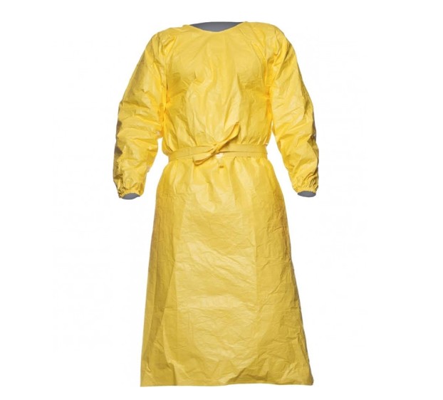 BLOUSE DE PROTECTION JETABLE TYCHEM 2000 C JAUNE