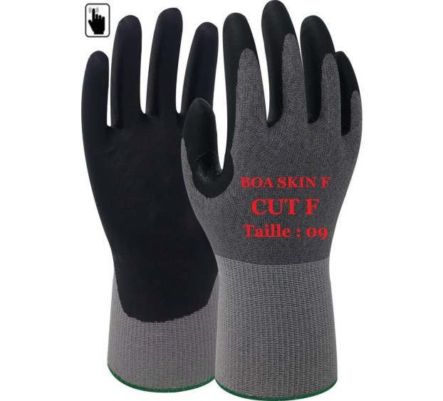 GANTS ANTI-COUPURE BOA SKIN F