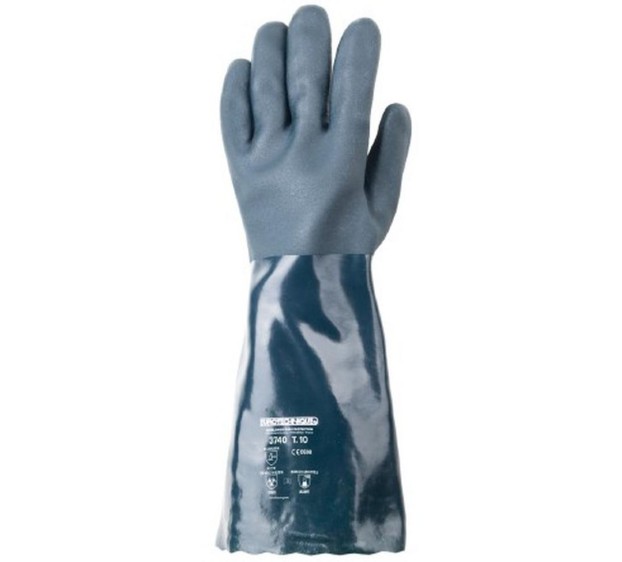 GANTS PVC VERT 40 CM