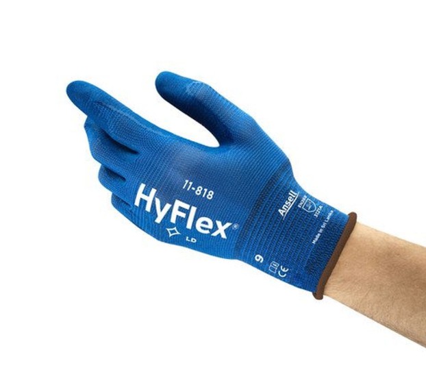 GANTS HYFLEX 11-818 BLEU