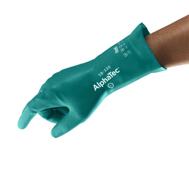 GANTS DE PROTECTION NITRILE ALPHATEC AQUADRI 58-335