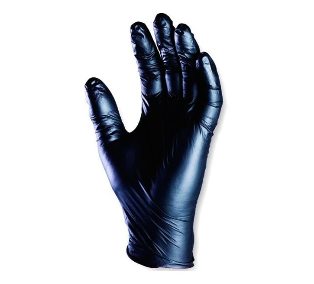 GANTS NITRILE JETABLES NOIR