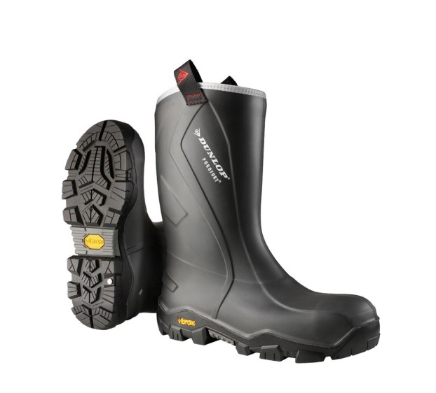 BOTTES DE SÉCURITÉ S5 DUNLOP PURFORT + RELIANCE FULL SAFETY VIBRAM 