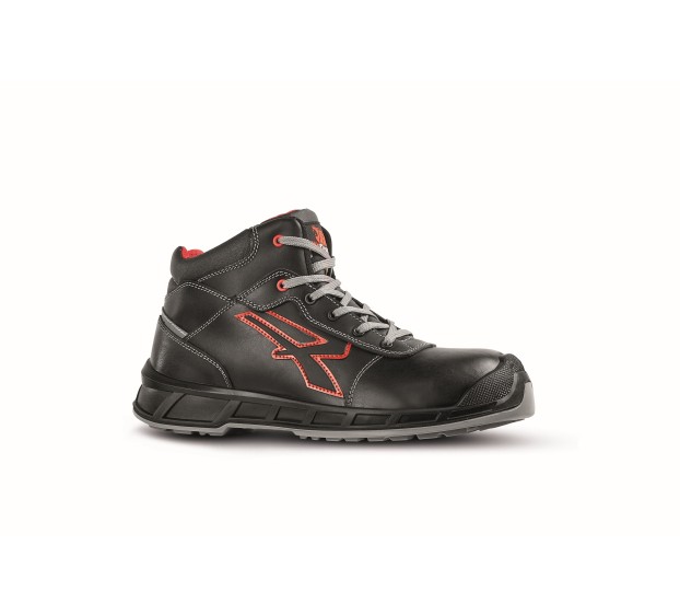 CHAUSSURES DE SÉCURITÉ HAUTES S3S HOMME/FEMME STING NOIR 