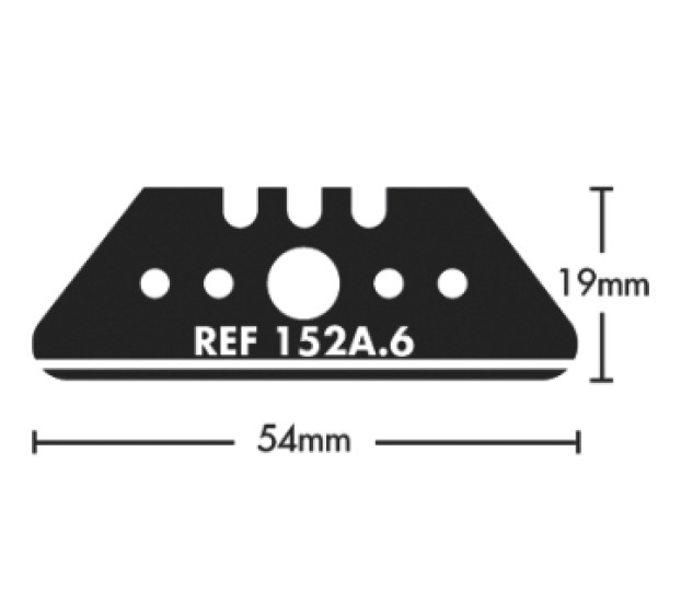 LAME POUR COUTEAU DE SECURITE QUAIRIE (LOT DE 10)