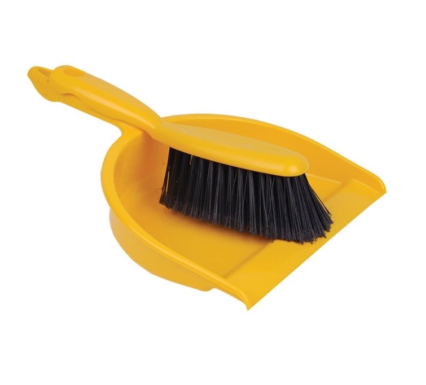 ENSEMBLE PELLE ALIMENTAIRE + BALAYETTE JAUNE