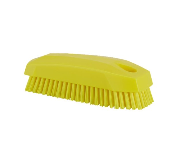 BROSSE À ONGLES ALIMENTAIRE JAUNE