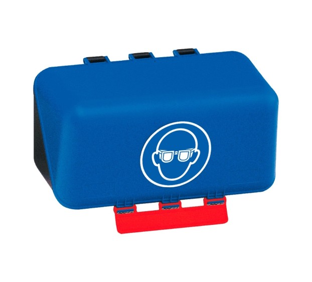 BOITE DE RANGEMENT EPI SECUBOX MINI PICTOGRAMME CASQUE DE CHANTIER