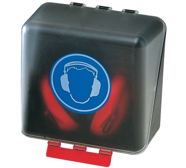 BOITE DE RANGEMENT EPI SECUBOX MIDI PICTOGRAMME MASQUE RESPIRATOIRE