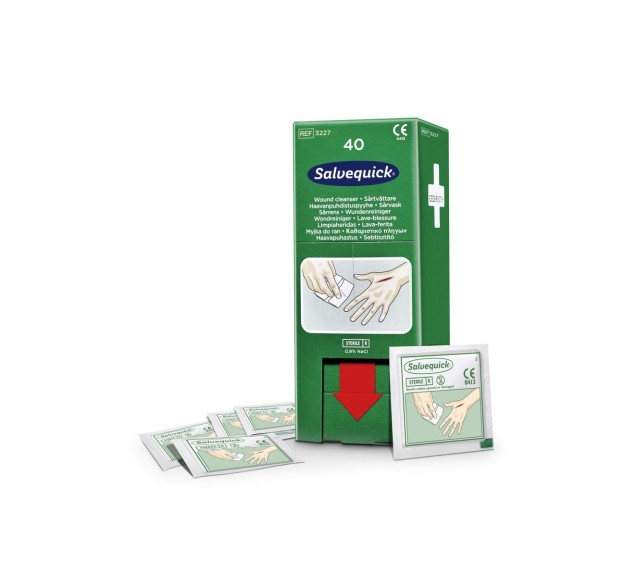 RECHARGE LINGETTES LAVE-BLESSURE POUR DISTRIBUTEUR DE PANSEMENTS