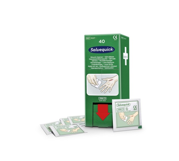 LINGETTES LAVE BLESSURE -  PACK DE 40