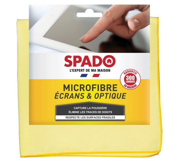 LAVETTE MICROFIBRE 2 EN 1 ECRANS & OPTIQUES