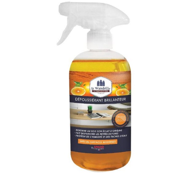 PRODUIT DE NETTOYAGE SURFACES SPADO DÉPOUSSIÉRANT BRILLANTEUR 500 ML