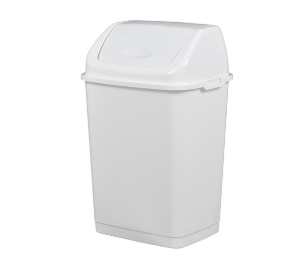 POUBELLE PLASTIQUE CLAP 35 L