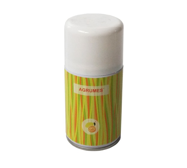 RECHARGE 250 ML AGRUMES POUR DIFFUSEUR AEROSOL DESODORISANT WC AMARILLYS
