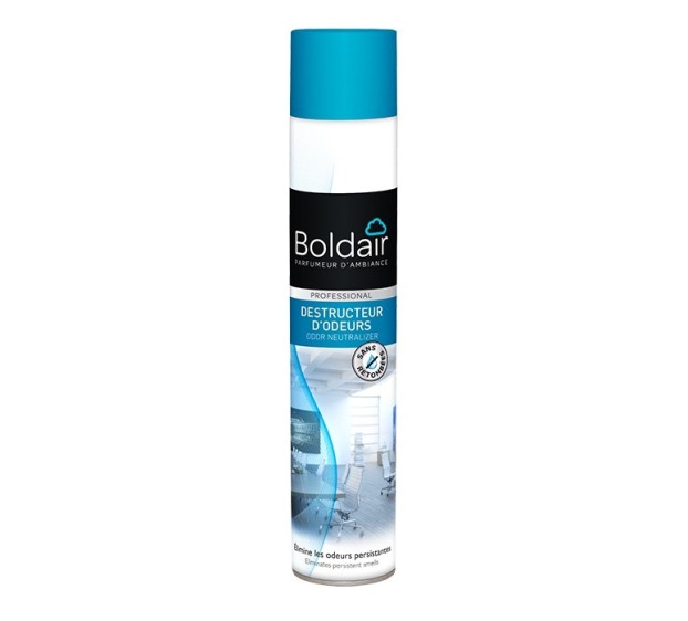 AEROSOL DESODORISANT ESPACE BOLDAIR DESTRUCTEUR D'ODEURS 500 ML NEUTRE