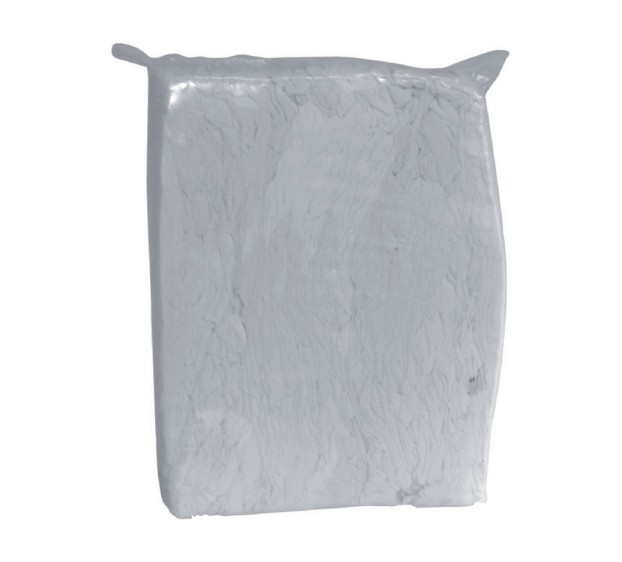 CHIFFONS DE NETTOYAGE/MENAGE RESISTANTS TEE-SHIRRT JERSEY BLANC