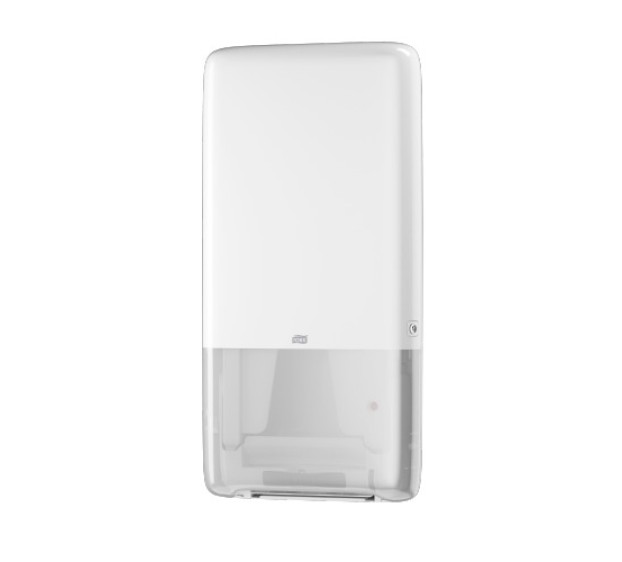 DISTRIBUTEUR ESSUIE-MAINS PAPIER TORK PEAKSERVE BLANC