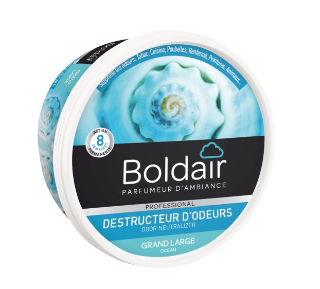 GEL DESTRUCTEUR D'ODEUR BOLDAIR PARFUMANT GRAND LARGE 300 G