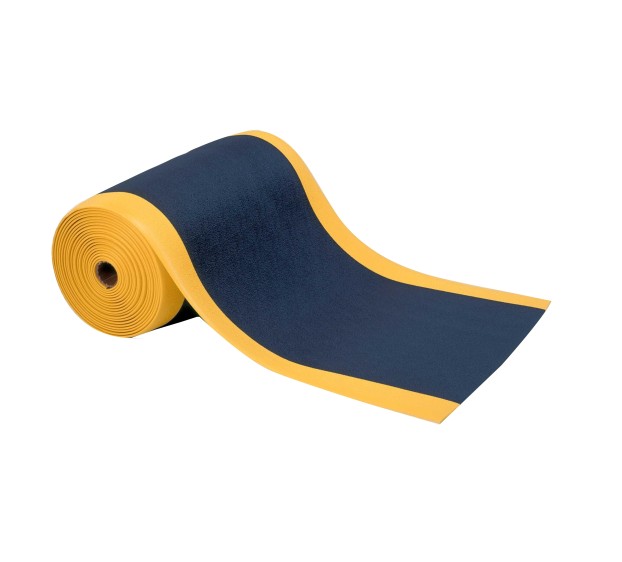 TAPIS ANTIFATIGUE & ANTIDÉRAPANT SOFT-RED NOIR/JAUNE 91 CM x LE METRE