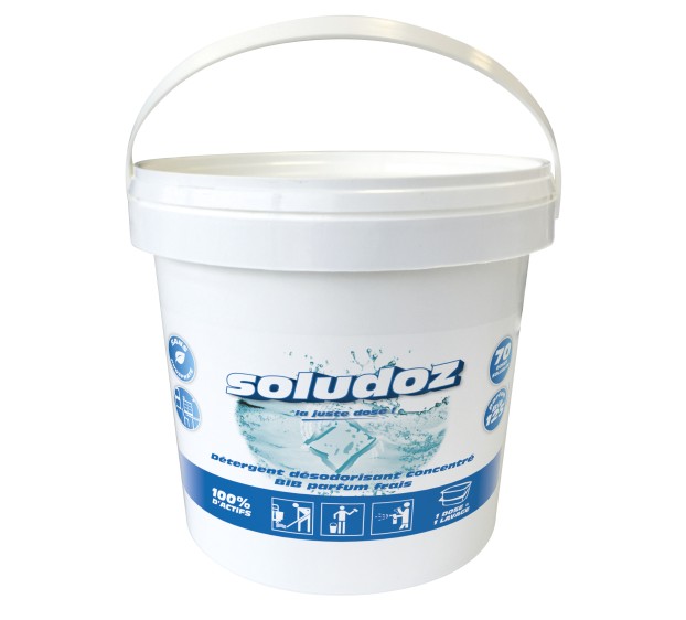 PRODUIT DETERGENT SOLUDOZ BIB 125 (LES 70)