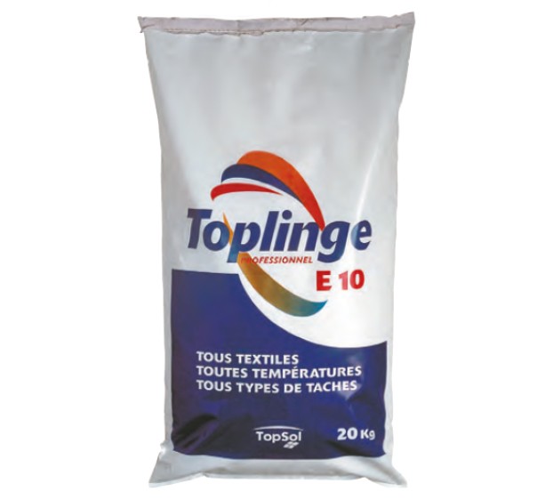 LESSIVE POUDRE PROFESSIONNELLE TOPLINGE E10 20 KG
