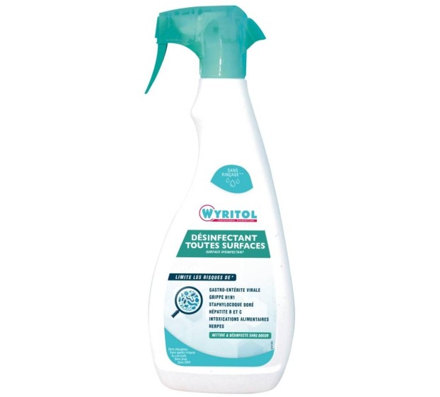 SPRAY DESINFECTANT WYRITOL SURFACES 750 ML