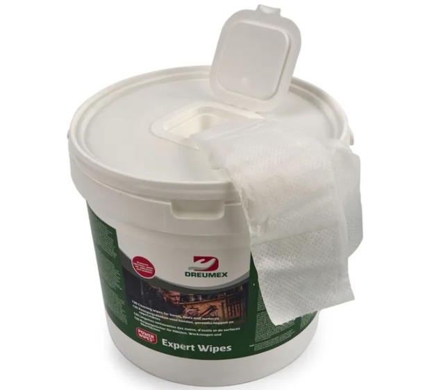 LINGETTES EXPERT WIPES SEAU DE 130 LINGETTES