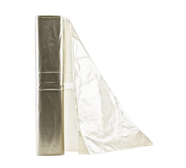 SACS POUBELLE STANDARDS TRANSPARENT 110 L (10 ROULEAUX DE 20 SACS)