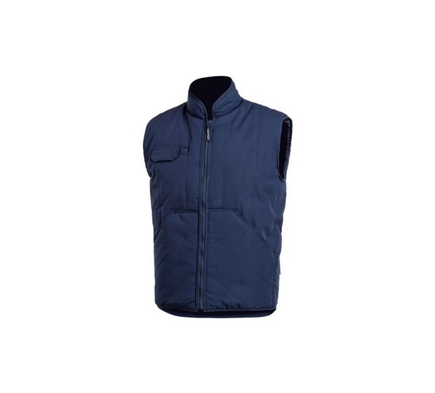 GILET POLAIRE HOMME/FEMME HIMA LONG MARINE