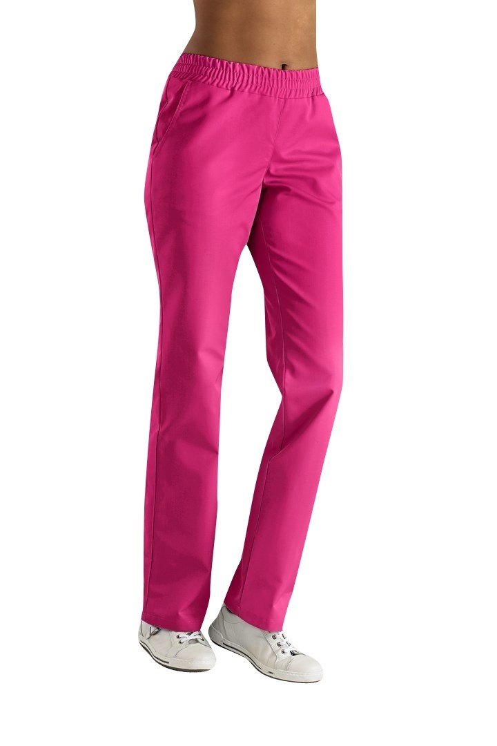 Pantalon de travail rose Clearance