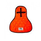 PROTEGE-NUQUE RAFRAICHISSANT ORANGE FLUO POUR CASQUE DE CHANTIER