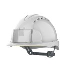 CASQUE DE CHANTIER EVO 2 BLANC AVEC PORTE-BADGE