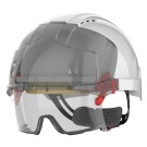 CASQUE DE CHANTIER EVO VISTALENSE BLANC/CAPOT FUME