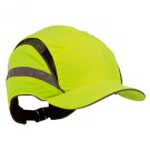 CASQUETTE DE SÉCURITÉ COQUÉE FIRST BASE 3 HAUTE VISIBILITE JAUNE FLUO