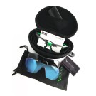 PACK COMPLET 1 LUNETTES DE PROTECTION 5X1 INCOLORES + 2 ÉCRANS DE RECHANGE SOLAIRE