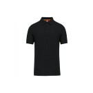 POLO DE TRAVAIL HOMME MANCHES COURTES ECO-RESPONSABLE NOIR T.6XL