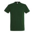 T-SHIRT DE TRAVAIL MANCHES COURTES 190 G VERT BOUTEILLE T.3XL