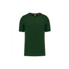 T-SHIRT DE TRAVAIL MANCHES COURTES 160 G ECORESPONSABLE VERT FORET T.3XL