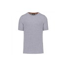 T-SHIRT DE TRAVAIL MANCHES COURTES 160 G ECORESPONSABLE GRIS OXFORD T.4XL