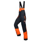 SALOPETTE BUCHERON ANTI-COUPURE TRONCONNEUSE AUSA GRIS/ORANGE 