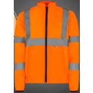 GILET HAUTE VISIBILITÉ MANCHES LONGUES ECO ORANGE FLUO