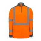 SWEAT RÉFLÉCHISSANT DARWIN ORANGE FLUO/GRIS