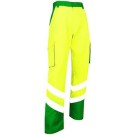 PANTALON RÉFLÉCHISSANT HOMME/FEMME BALISE JAUNE FLUO/VERT