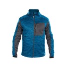 VESTE POLAIRE DE TRAVAIL HOMME/FEMME CONVEX BLEU AZUR/GRIS ANTHRACITE 