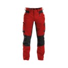 PANTALON DE TRAVAIL HOMME/FEMME HELIX ROUGE/NOIR