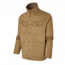 VESTE DE TRAVAIL HOMME/FEMME JEANER OVERMAX CAMEL 