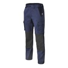 PANTALON DE TRAVAIL HOMME/FEMME GENOUILLERES OVERMAX MARINE 
